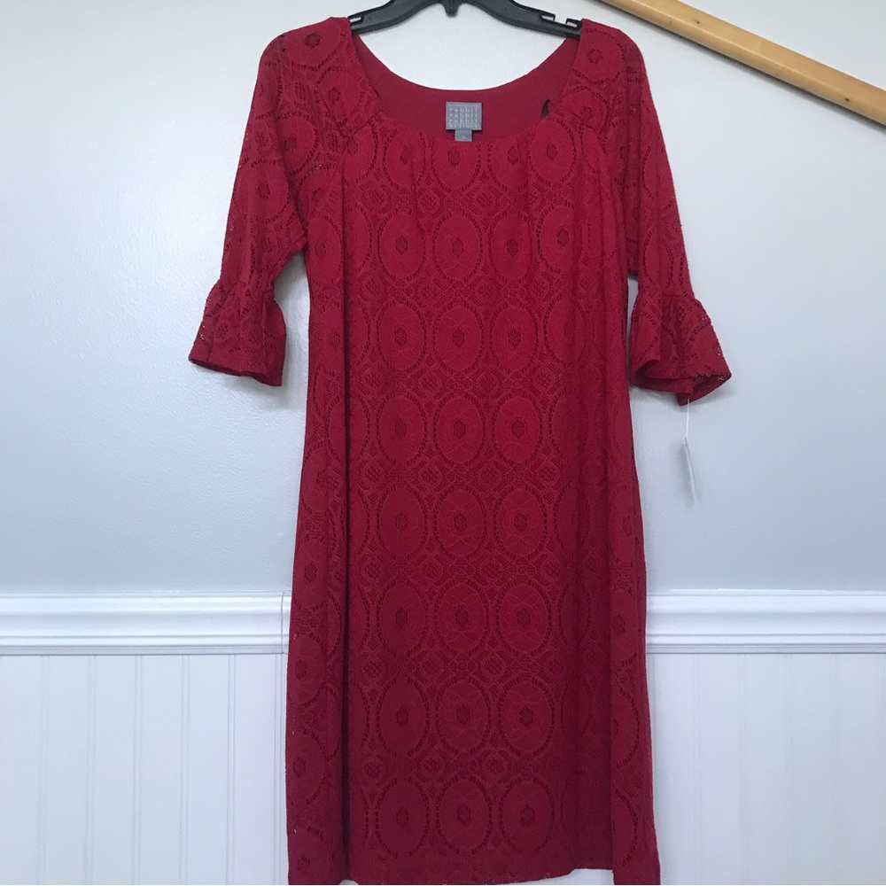 Rabbit Rabbit Rabbit Spice Lace Sheath Dress - Picture 2 of 10